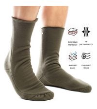 Термоноски флисовые удлиненные