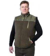 Жилет флисовый утепленный DUCK EXPERT ТУРИСТ хаки