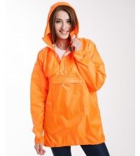 Велокуртка непромокаемая DUCK EXPERT БРИЗ оранжевая