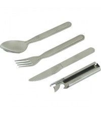 Набор столовых приборов металлический TRACK 4 в 1