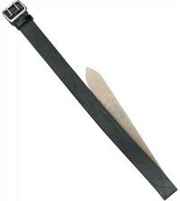 Ремень офицерский ХСН серия натуральная кожа ширина 50мм 110см черный