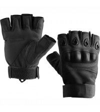 Тактические полуперчатки RAGE TRACK черные