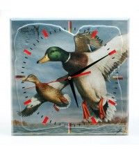 Часы настенные сувенирные УТКА КРЯКВА модель 3