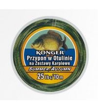 Поводковый материал с оболочкой  Summer/Autumn Konger 10m 11.36кг