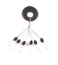 Стопоры Konger черные размер L большие 30шт