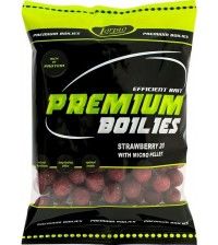 Бойлы Lorpio протеиновые микропеллет 20мм вкус клубника упаковка 700г