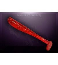 Микровиброхвост Crazy Fish NANO MINNOW 4см запах креветки цвет вишня