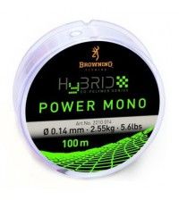 Леска Browning Hybrid Power Mono 100м 0.24мм-5.9кг