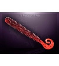 Твистер Crazy Fish ACTIVE SLUG 7.1см запах рыбы цвет вишня