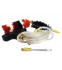 Набор Nimar для чистки с гибким шомполом вишером и 2 ершиками 16 калибр