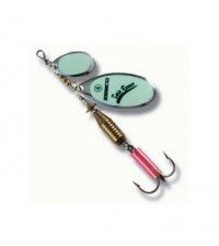 Вращающаяся блесна Zebco Twin Runner светящаяся 13г